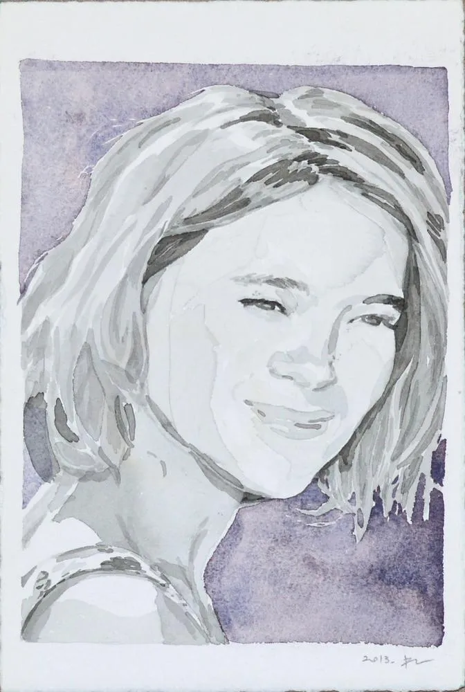 Drawing 09, Ryu Sung Chul, 2013, Pencil and color on paper.jpg