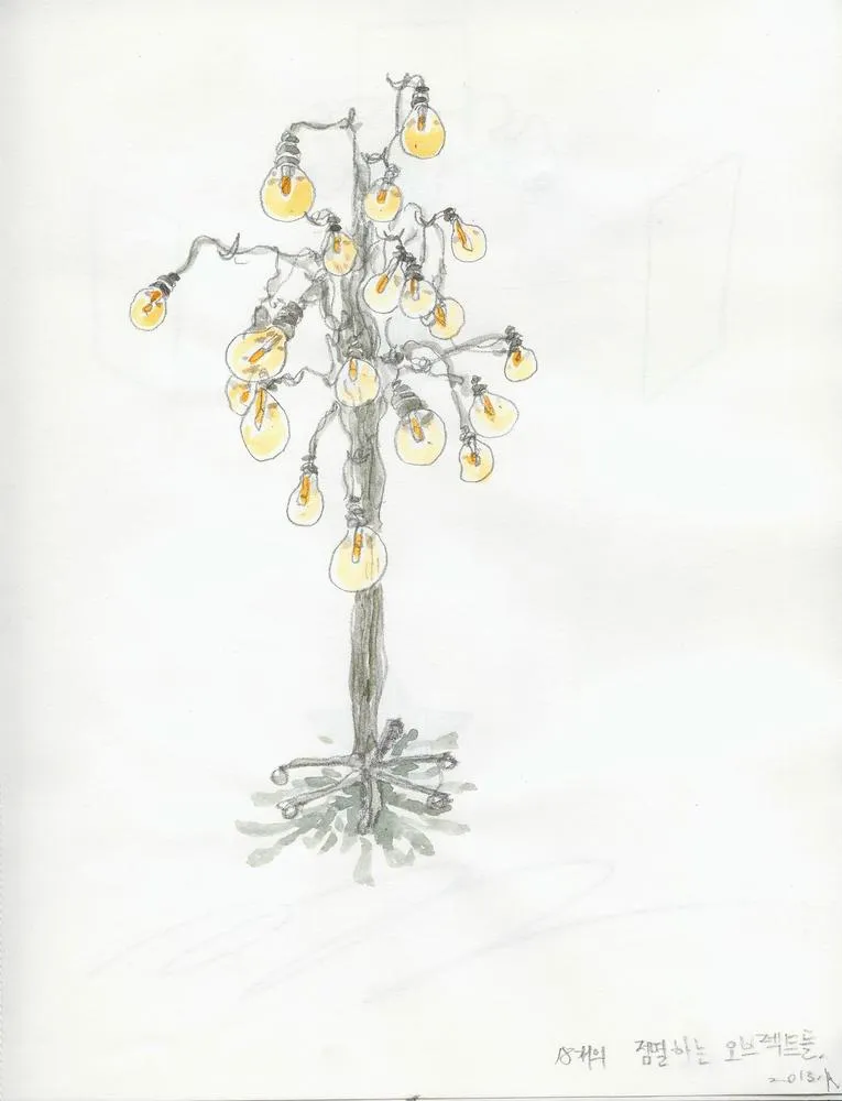 Drawing 101, Ryu Sung Chul, 2013, Pencil and color on paper.jpg