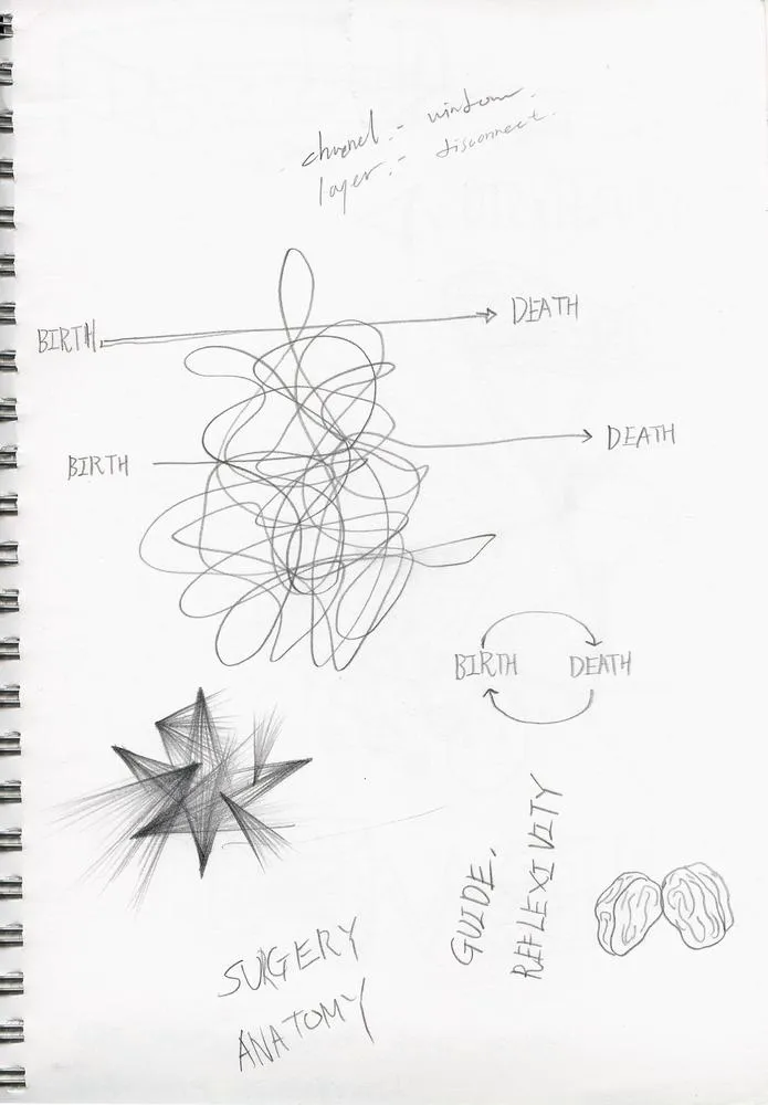 Drawing 107, Ryu Sung Chul, 2013, Pencil and color on paper.jpg