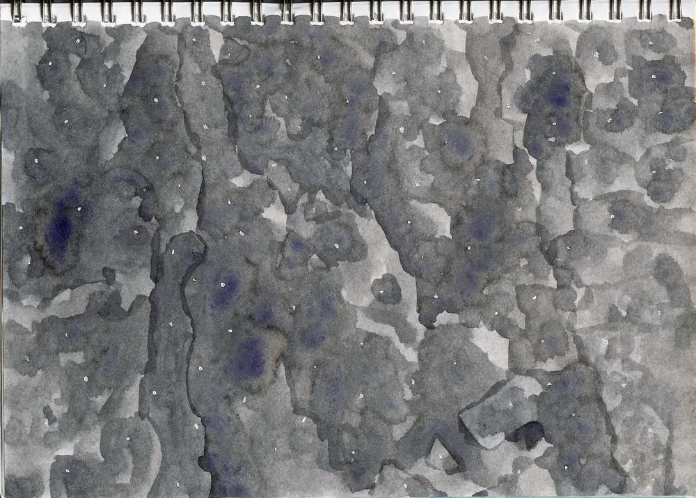 Drawing 111, Ryu Sung Chul, 2013, Pencil and color on paper.jpg