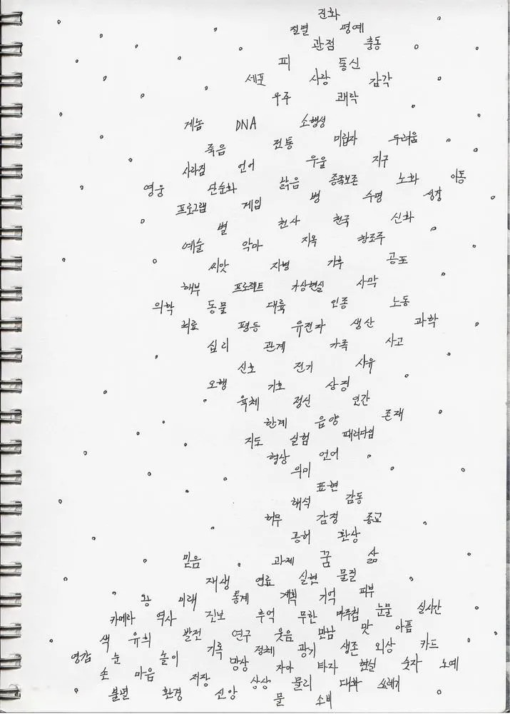 Drawing 112, Ryu Sung Chul, 2013, Pencil and color on paper.jpg