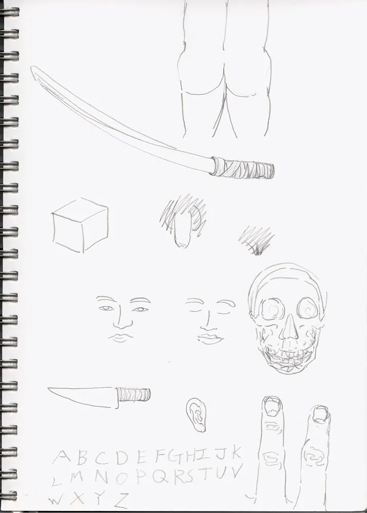 Drawing 114, Ryu Sung Chul, 2013, Pencil and color on paper.jpg