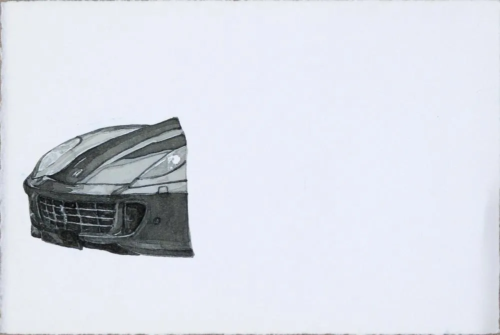 Drawing 16, Ryu Sung Chul, 2013, Pencil and color on paper.jpg