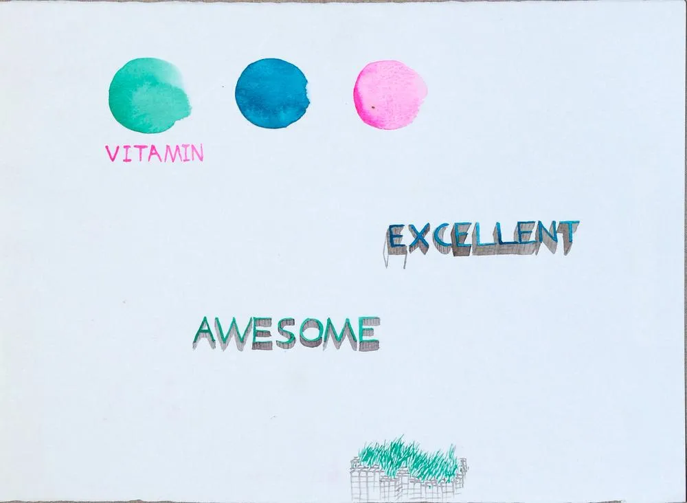 Drawing 18, Ryu Sung Chul, 2013, Pencil and color on paper.jpg