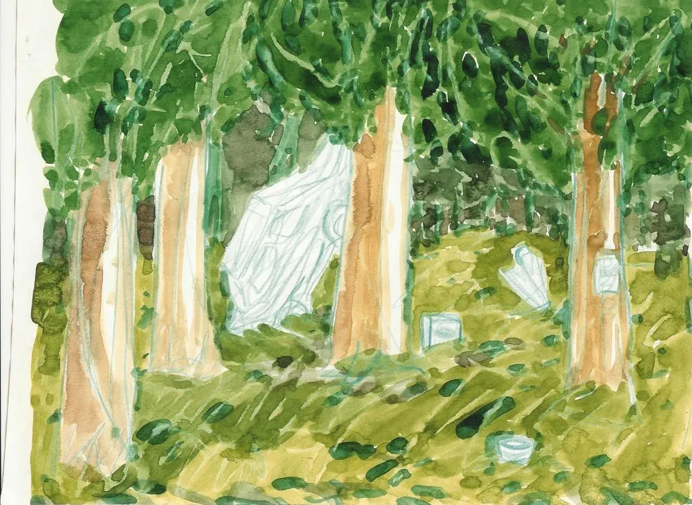 Drawing 49, Ryu Sung Chul, 2013, Pencil and color on paper.jpg