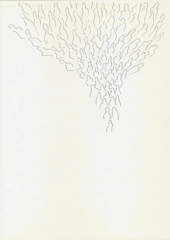 Drawing 57, Ryu Sung Chul, 2013, Pencil and color on paper.jpg